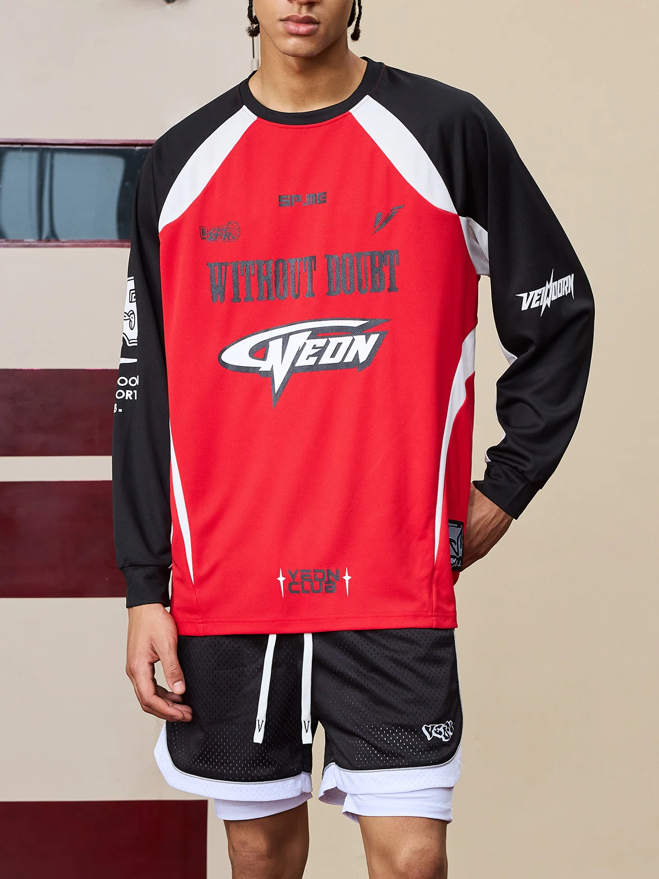 Thin Long Sleeve Sport Basketball Shirt for Men