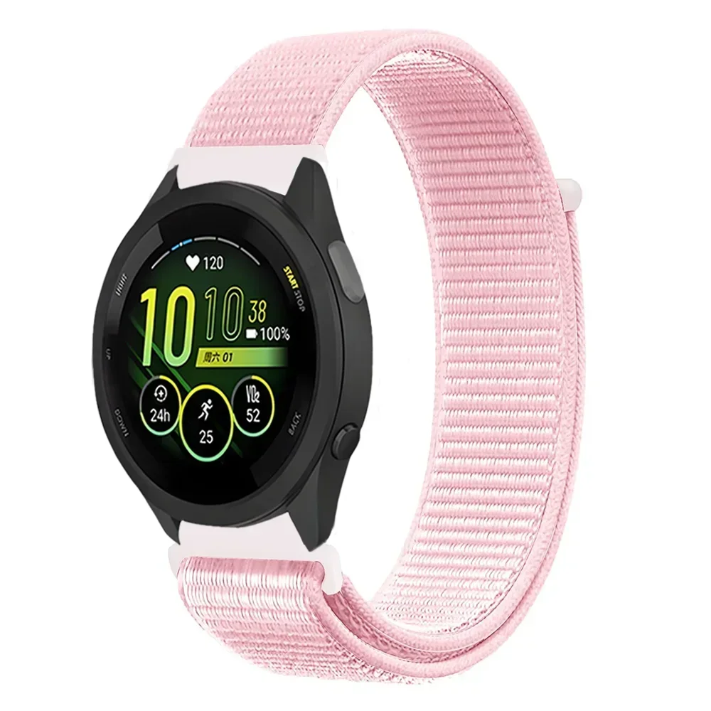 Nylon Sport Strap Bracelet - 20/22mm Adjustable Wristband