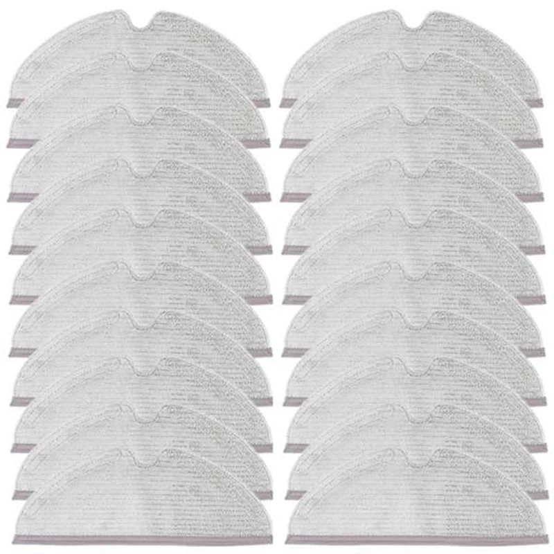 

20Pcs Mop Cloths Pads for XiaoMi Roborock S5 Max S6 Pure S6 MaxV S5 S51 S50 S55 E25 E35 Robot Vacuum Cleaner Part Spare Parts