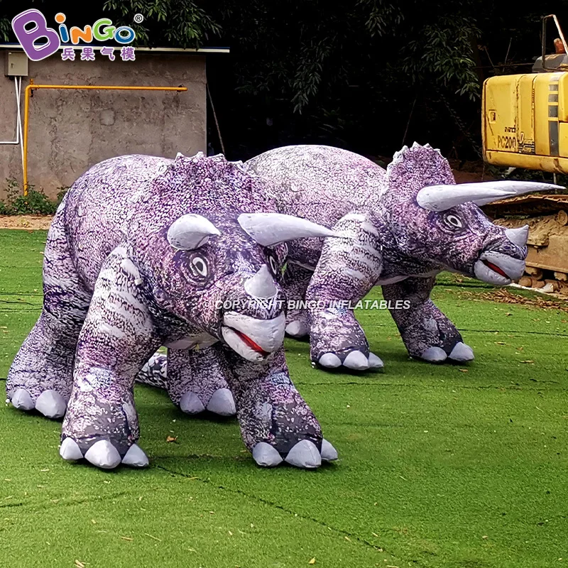 Jurassic Theme Giant Inflatable Dinosaur Balloon Replica 3m Length For Children Park Yard Event Decoration Toys 3