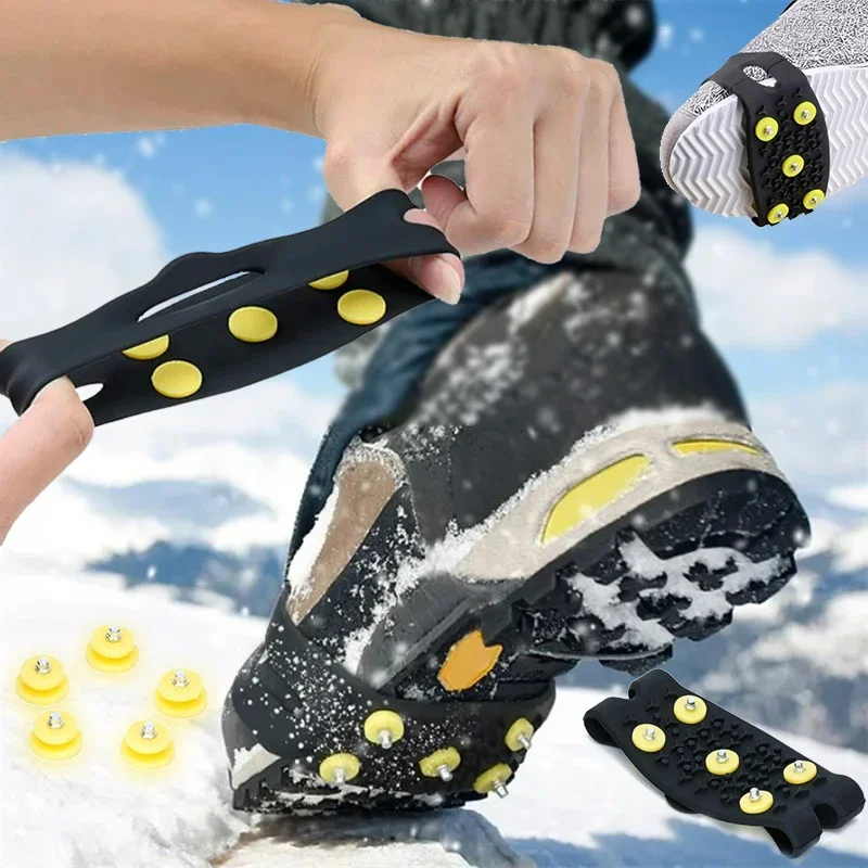 Crampons: marcher ou courir en toute sécurité l'hiver