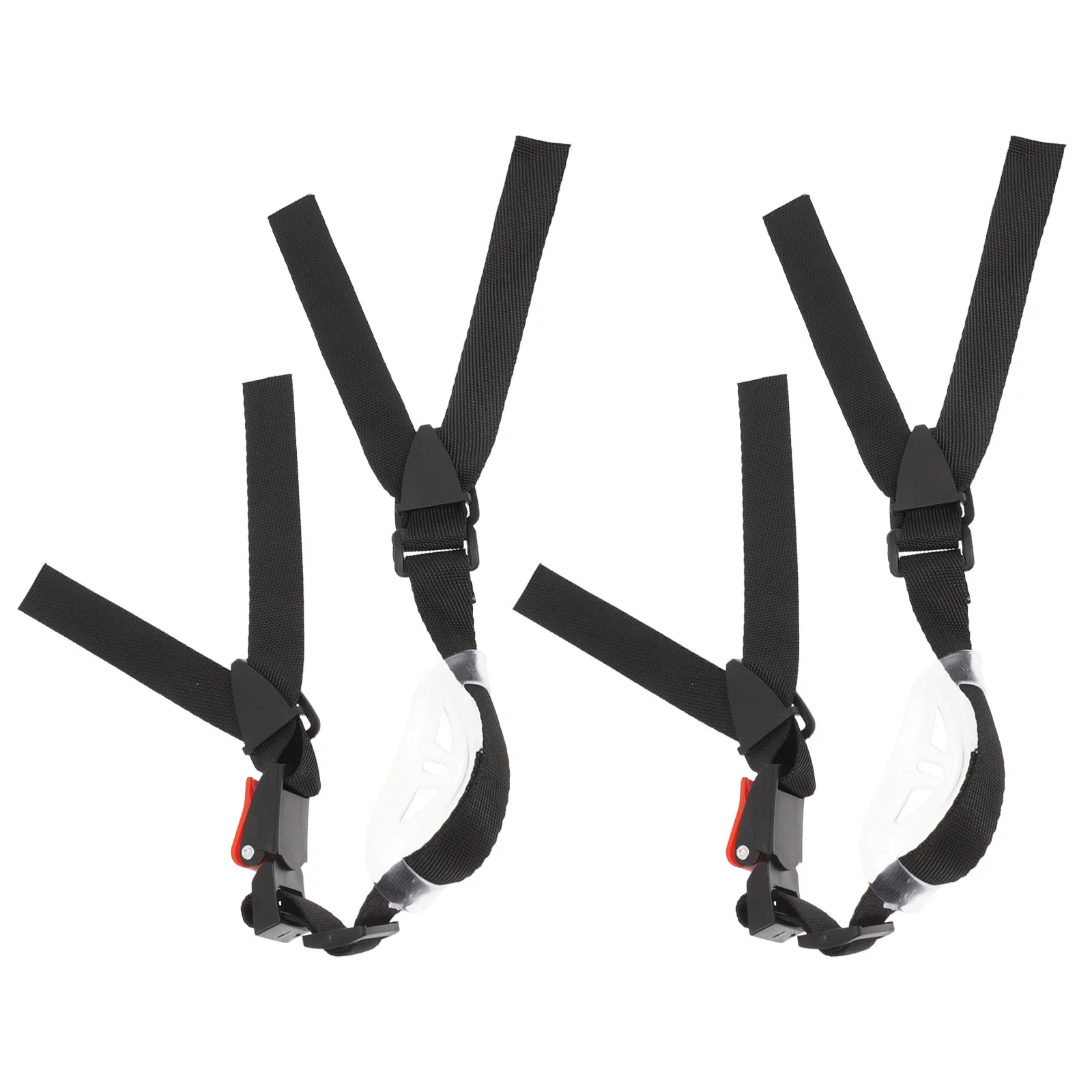 2 Pcs Chin Strap Universal Hard Hat Sensor Straps Adjustable for Hats Polyester Removable Work