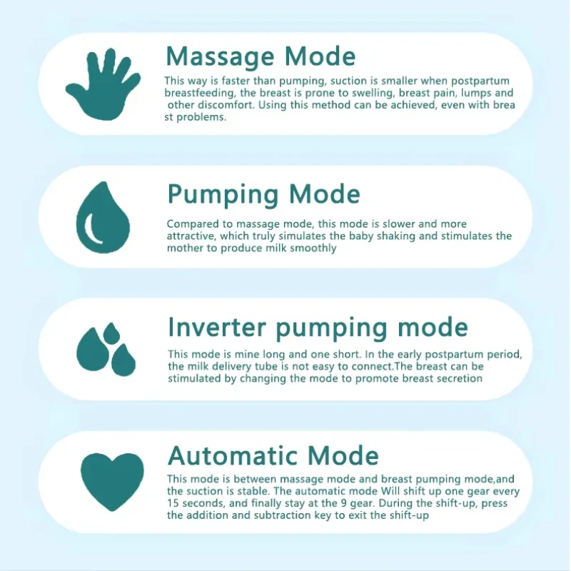 Wearable Breast Pump Hands-free Electric Automatic Milking Machine Portable Rechargeable Breast Milk Collector