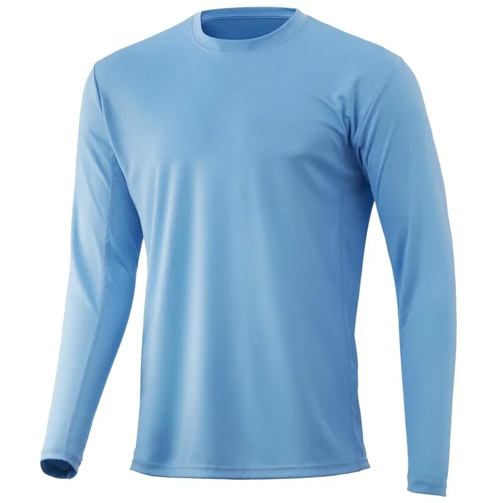 Hooded Fishing Shirts Long Sleeve Uv Protection Man Outdoor Summer Camouflage Moisture Wicking Jersey Fishing Apparel