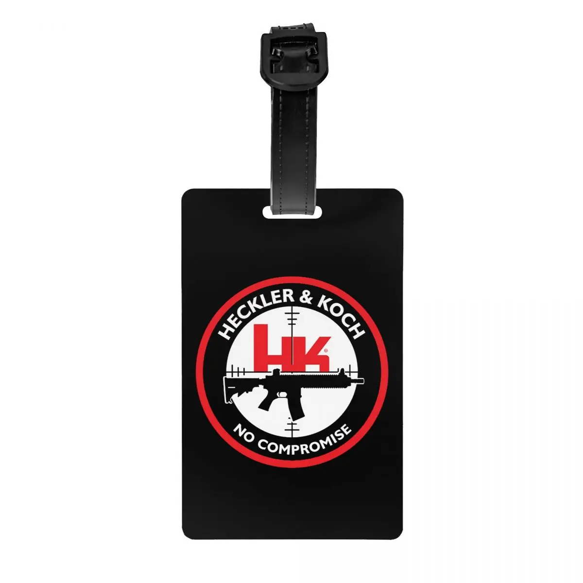 

Пользовательская бирка для багажа Heckler и Koch с именной картой, крышка для личной идентификационной таблички для чемодана для дорожной сумки