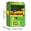 Mini Candy Claw Machine Game With Light And Music Cartoon Capsule Grabbing Catcher Toys Coin Operated Play Game Toy For Kids 6