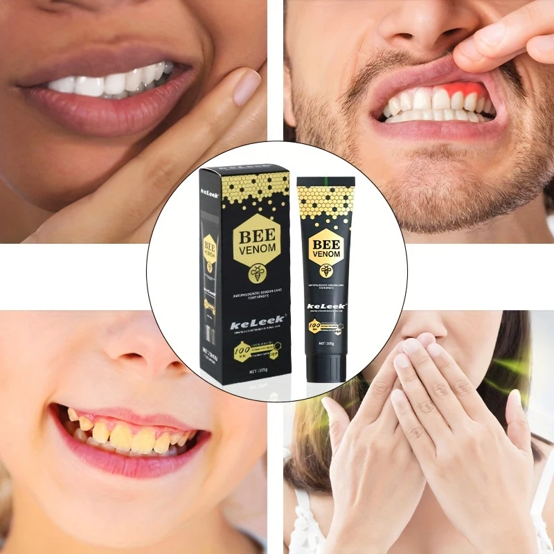 Teeth Whitening Product Teeth Whitening Essence Teeth Health Product 1 Bee Propolis Brightening Toothpaste Teeth Cleaning Care Oral Cleaning Household Toothpaste Fluoride Free