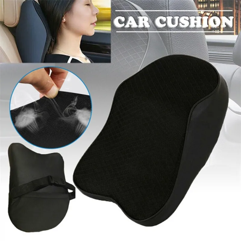 Comfortable Car Seat Neck Headrest Cushion Memory Cotton For Neck Back For Office Chair 3-point Support Design Reduce Fatigue