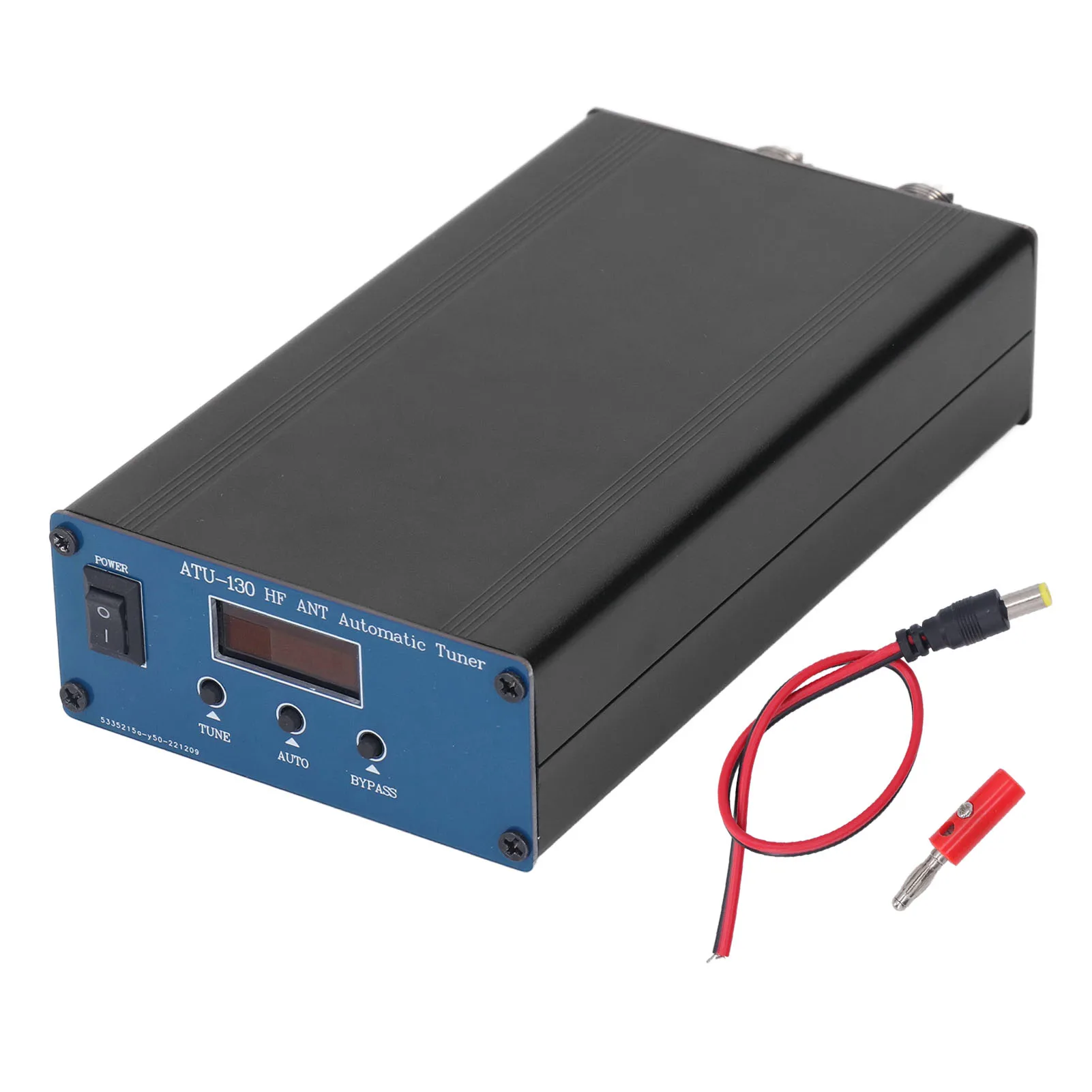 

DC 10-15V 1.8-50MHz 200W Micro Shortwave Automatic Antenna Tuner With Organic Light Emitting Diode Display