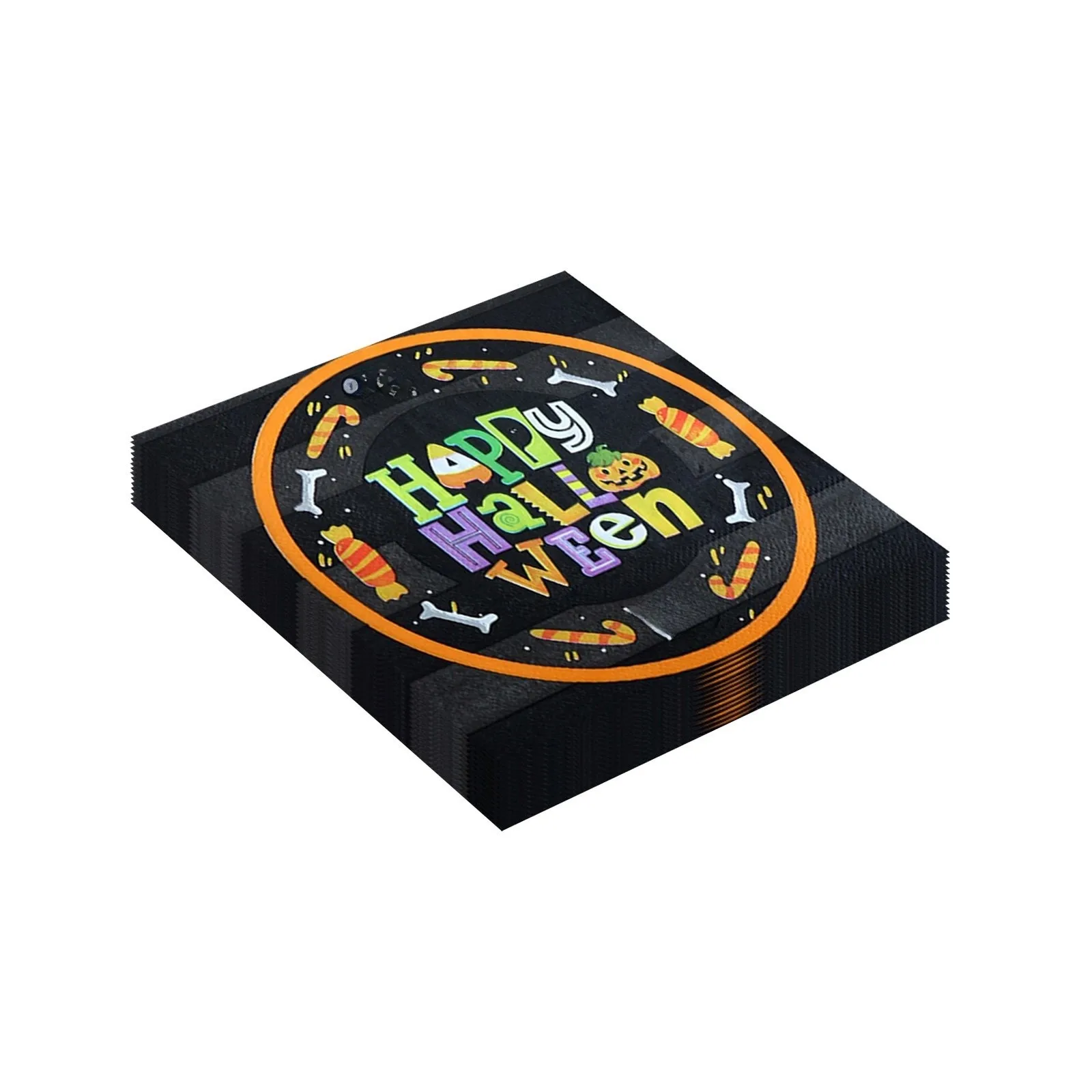 Party Funny Cute Holiday Theme Layout Printing Creative Restaurant Napkins