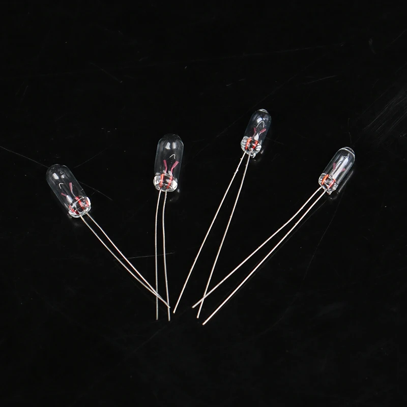 20pcs Miniature 3/4mm 6V 12V Lamp Light Bulb Edison Incandescent Filament Rice Miniature Bulb
