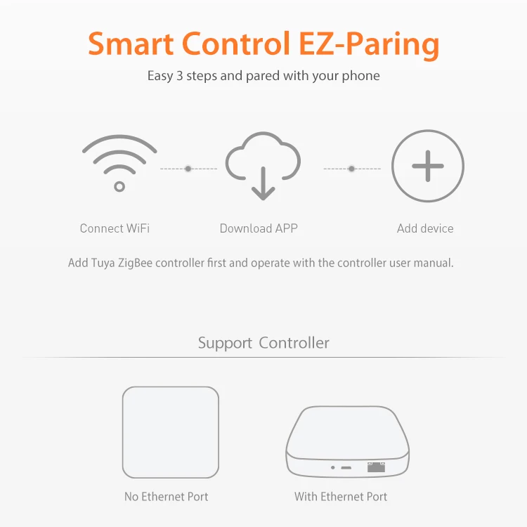 Smart Zigbee Water Valve and Automatic Shutoff Water Flow Rate Built in Recharge