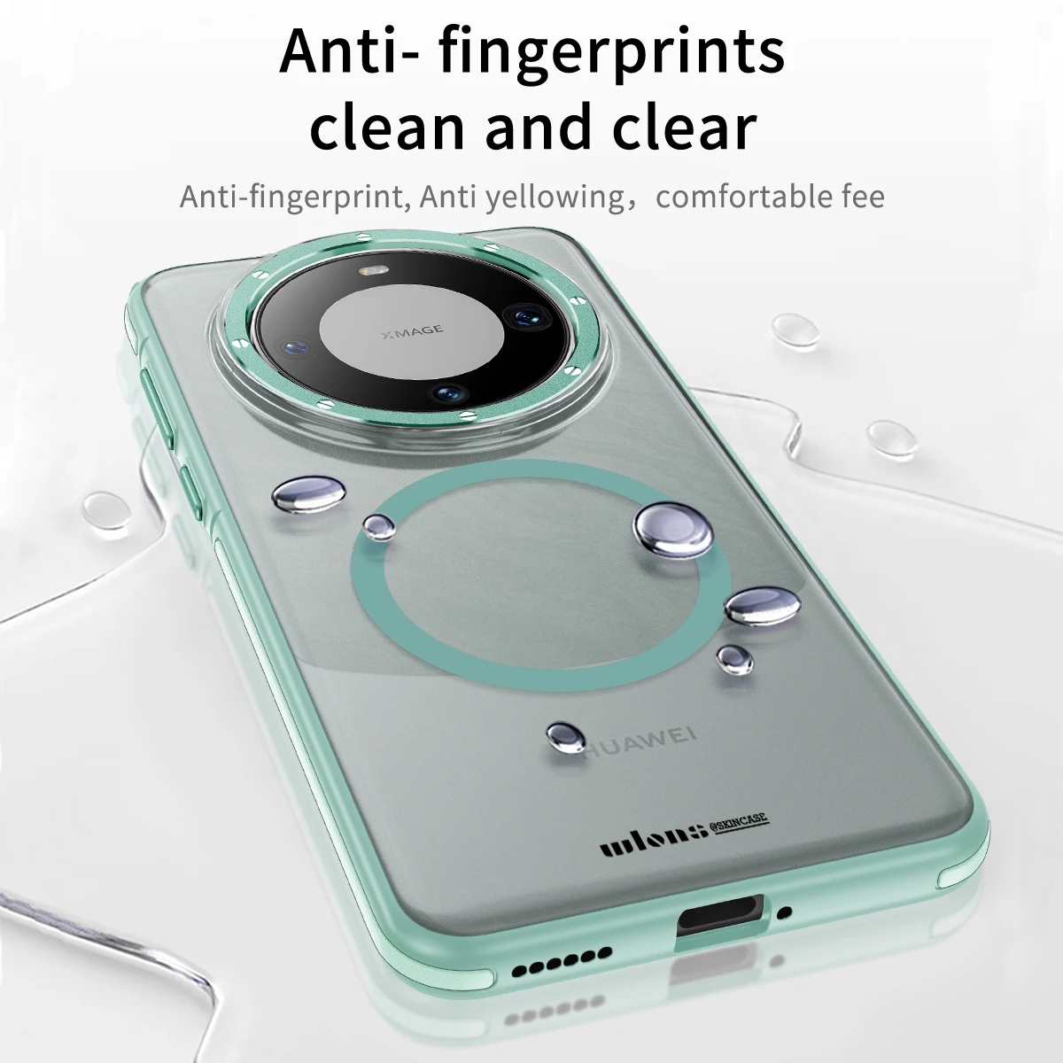 Ultra-Resilient Splicing Skin Sensation Armor Case with MagSafe Compatibility - Shockproof Hybrid Back Cover
