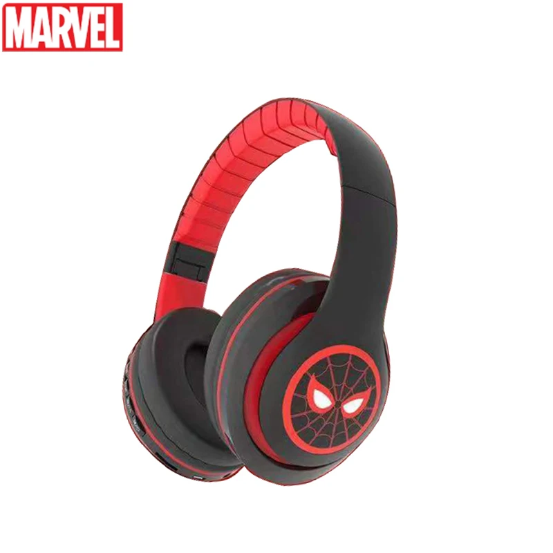 Marvel Spiderman Mickey Cuffie Wireless Blutooth Surround Sound Stereo Auricolare Pieghevole Auricolare Per Laptop