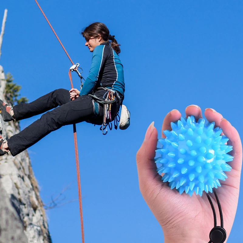 Massage Ball Tactile Touch Ball Hand and Foot Muscle Relaxation Grip Strength Training Rehabilitation Soft Thorn hand strengthener finger trainer finger strength trainer forearm exerciser wrist exerciser hand grip trainers hand grip exerciser hand exerciser hand trainer hand dynamometer