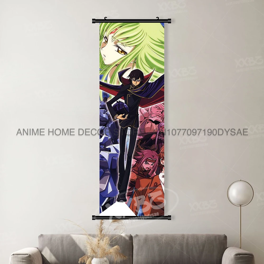 Code Geass: Lelouch of the Rebellion Canvas Wall Art - Anime Character Poster
