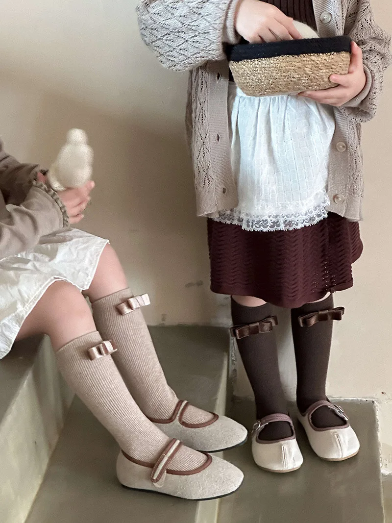 Kids Socks girls Autumn and Winter Korean Version Bow Tube Baby Accessories Wholesale 14 Sabf861a55d184f3697cf723f7a8ba19f9