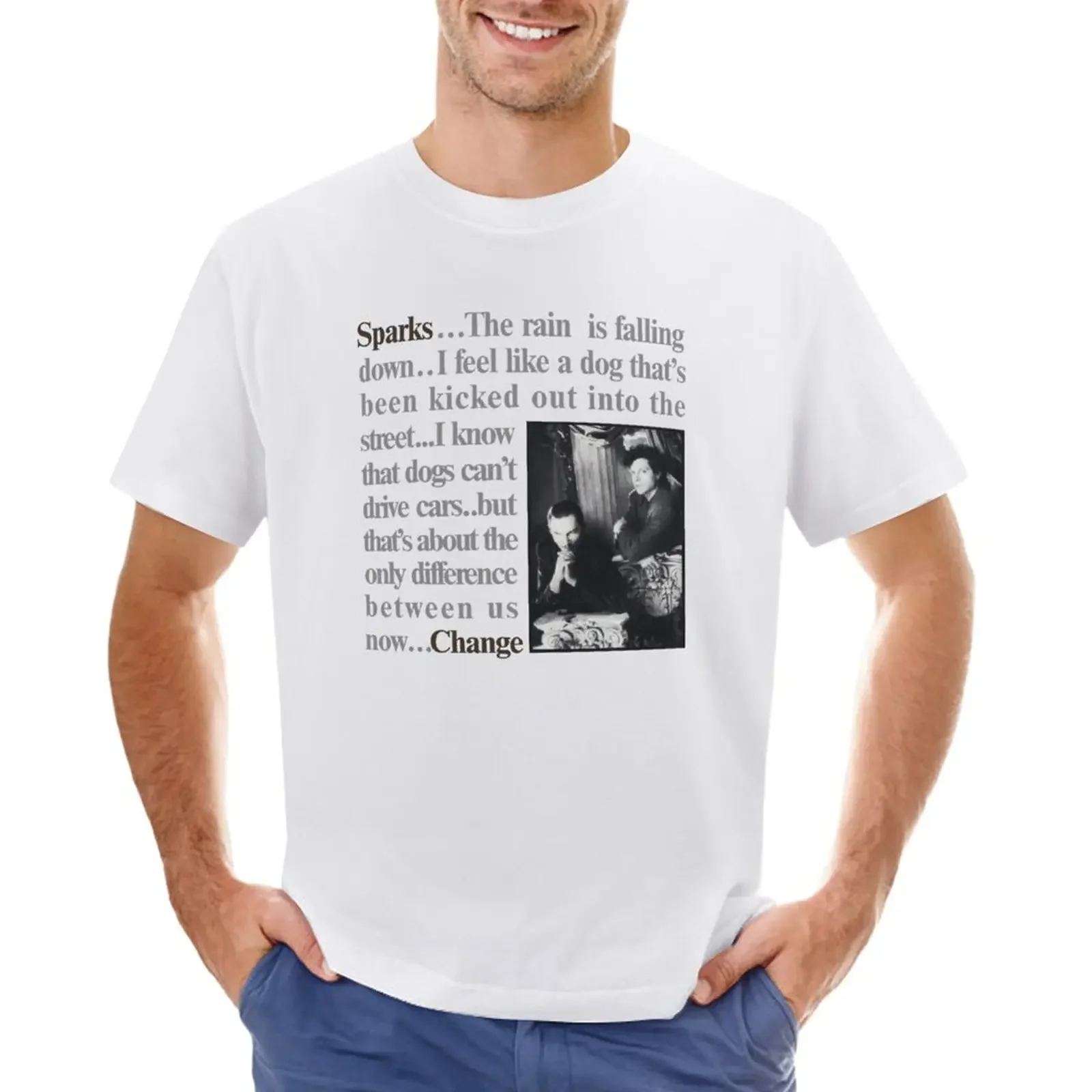 

SPARKS - CHANGE T-Shirt animal prinfor boys sports fans mens plain t shirts