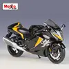 Maisto 1:12 SUZUKI 2022 Hayabusa Alloy Racing Motorcycle Model Diecasts Metal Toy Street Sports Motorcycle Model Childrens Gifts 1