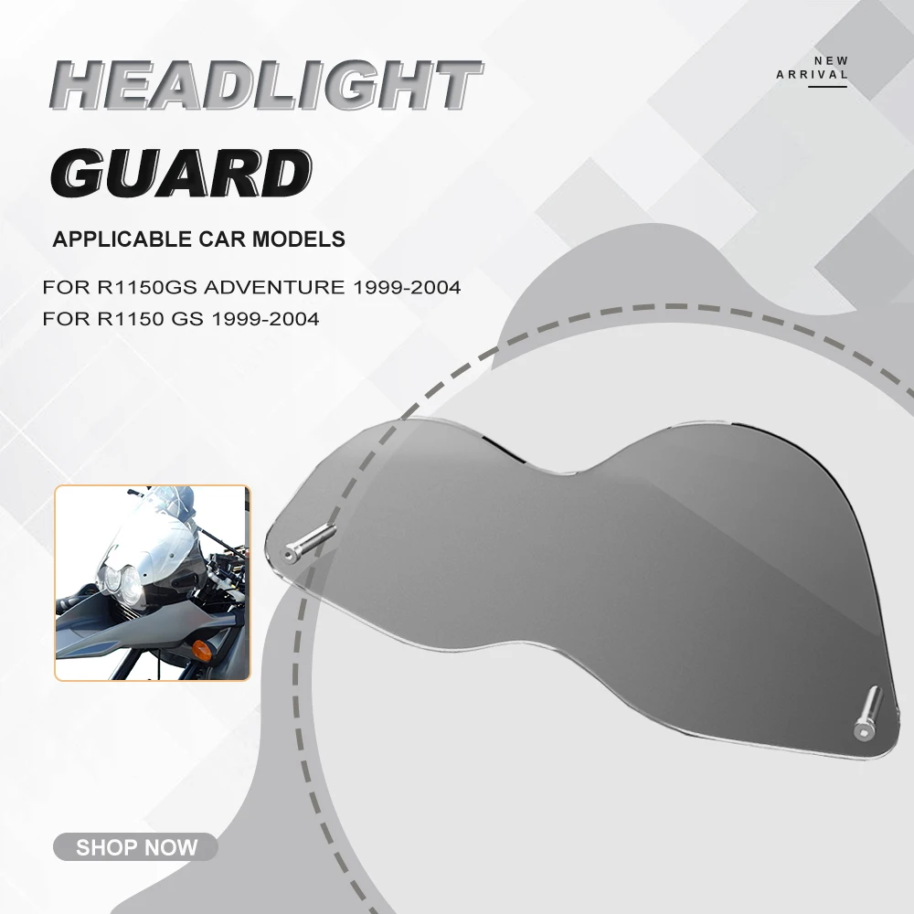 

R1150GSA Motorcycle Headlight Protector Guard Lense Cover For BMW R1150GS R 1150 GS GSA Adventure 1999-2004 2003 2002 2001 2000