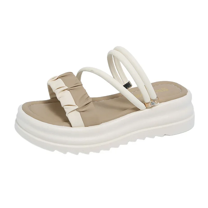Female Shoes House Slippers Platform Summer Clogs Woman