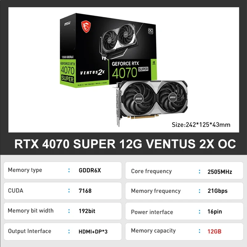 MSI RTX4070 SUPER B
