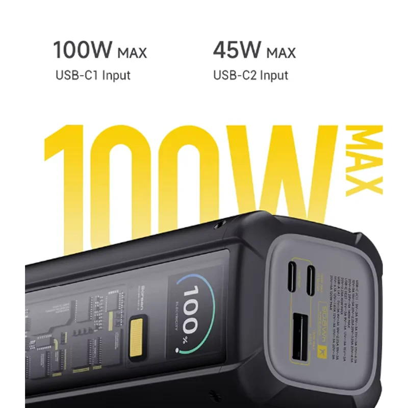 XIaoMi Power Bank P03MI Portable 25000mAh 212W Fast Charging Large Capacity Triple Interface 2C1A Power Bank 4