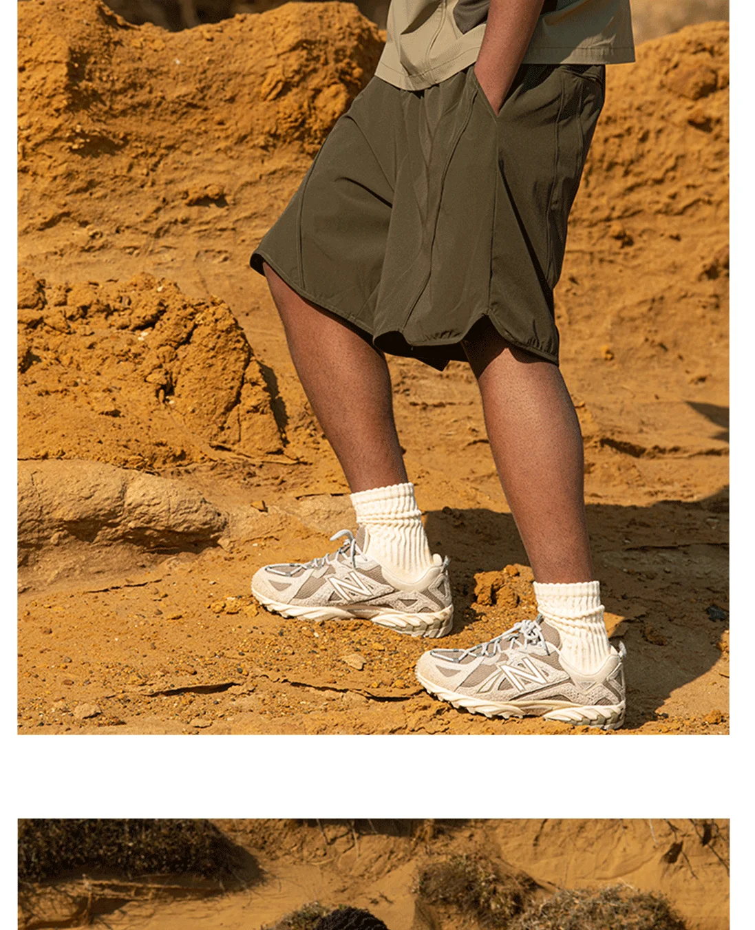 Halcyon 23ss Summer sunscreen beach shorts minimalist design loose and comfortable urban outdoor gorpcore aesthetic