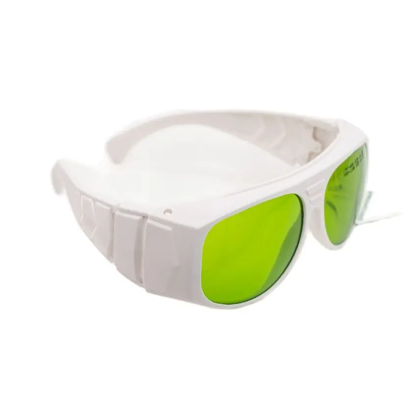 UV and Nd:YAG Laser Protective Glasses For 190-400nm and 800-1100nm VLT 45% O.D 4~7 цена и фото