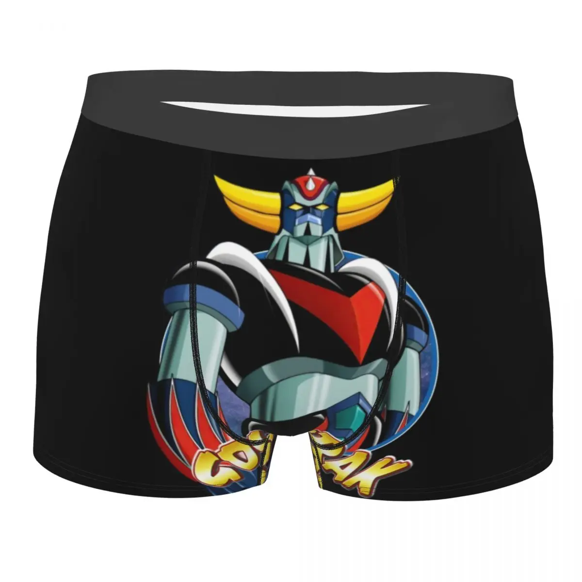 

Fashion UFO Robot Goldorak Grendizer Boxers Shorts Panties Male Underpants Stretch Anime Mechanical Warrior Briefs Underwear