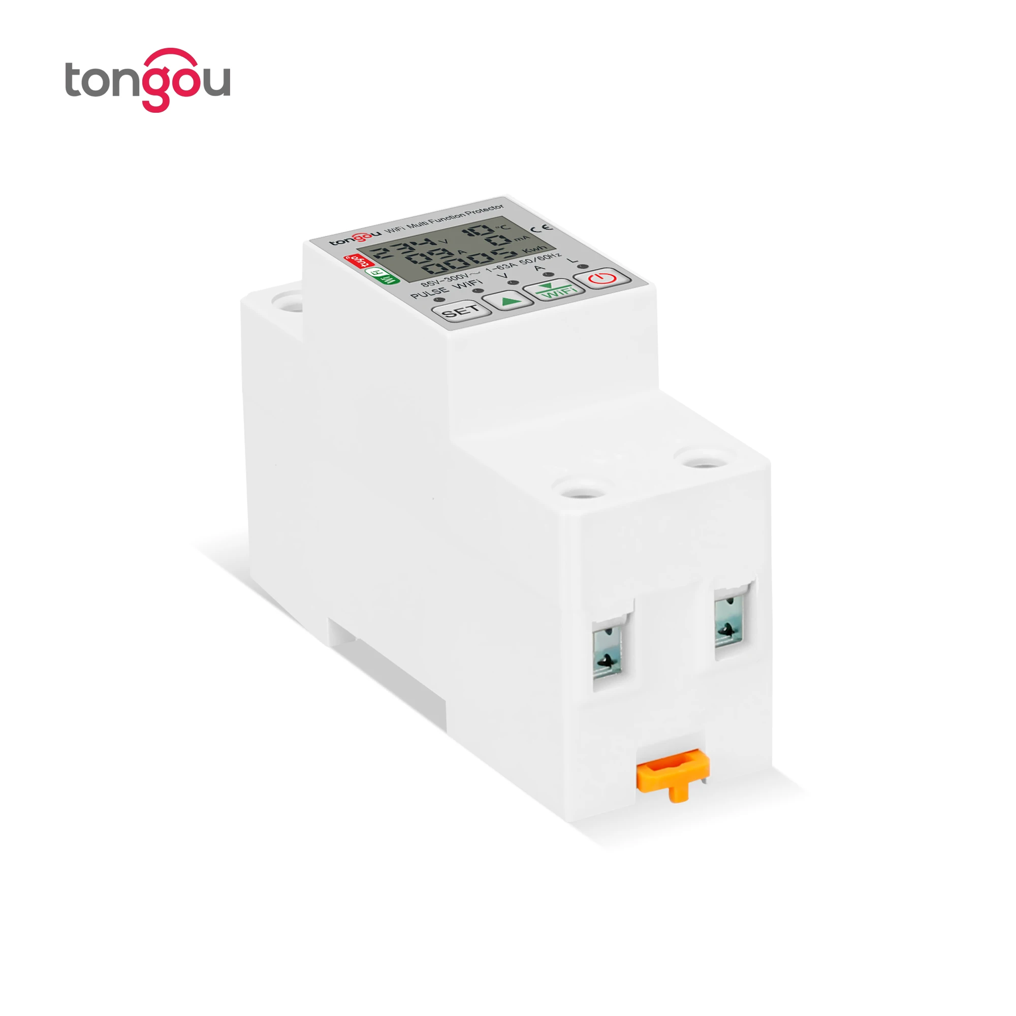 TONGOU 63A 110V 220V smartlife WIFI Energy Meter Kwh Metering switch Timer with voltage current and leakage protection TUYA - Image 5
