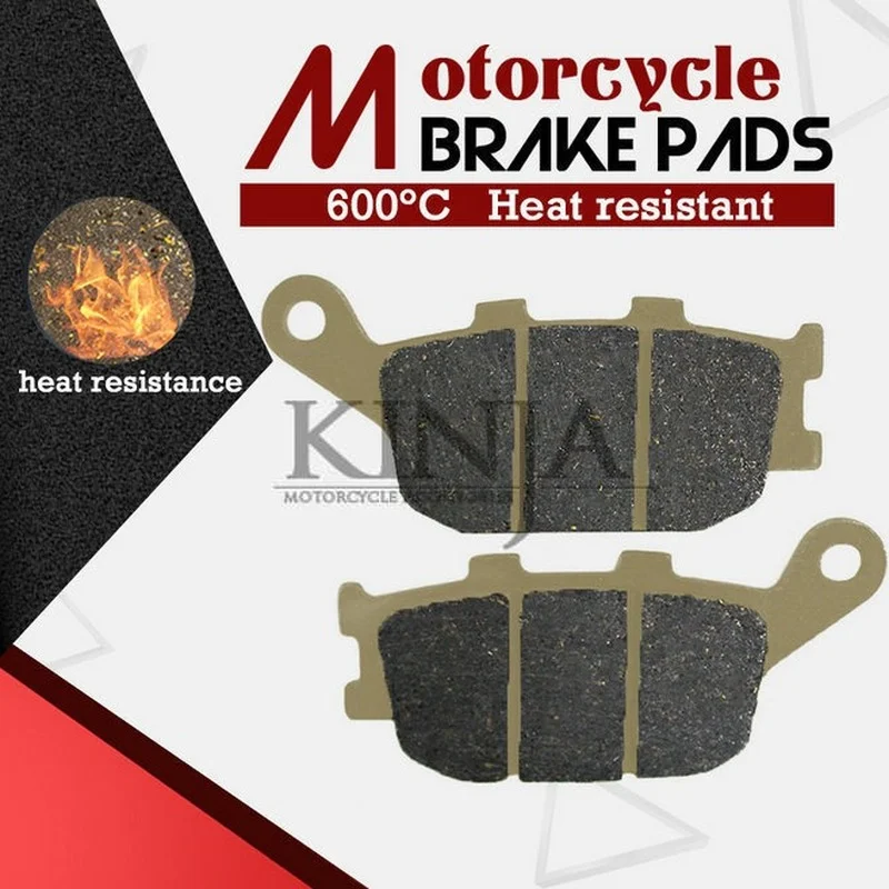 1PairMotorcycleAccessoriesMotoRearBrakePadsForYAMAHAYZFR603