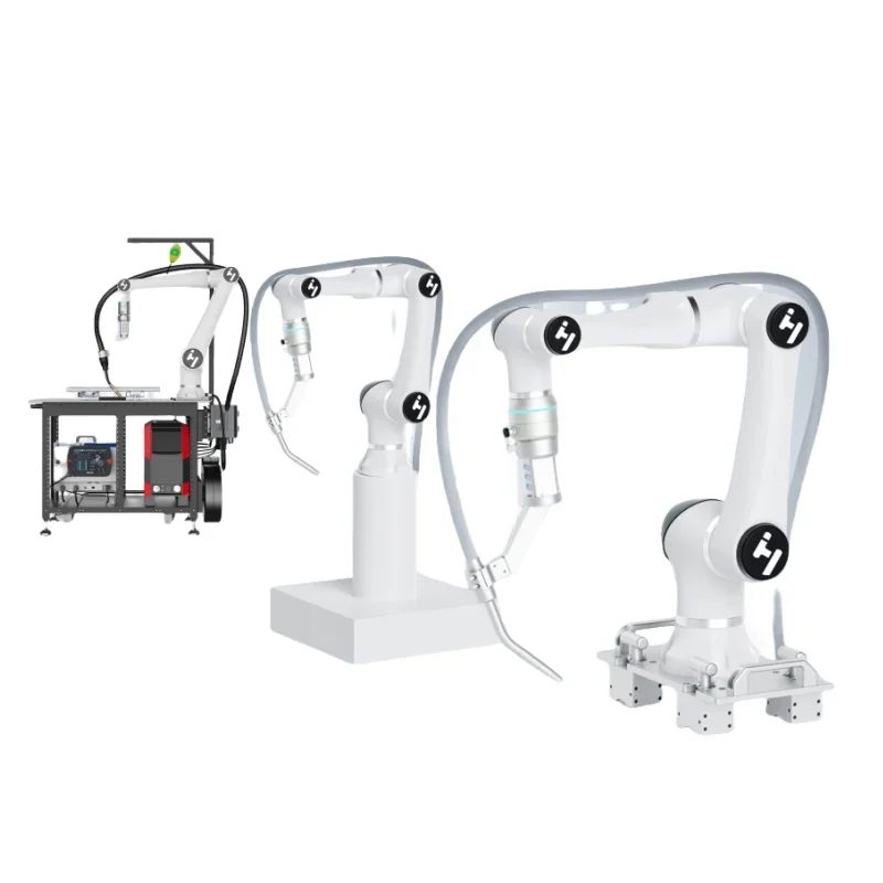 Sell Well HANS 6 Axis MIG Welding Robot Cobot Arm MEGMEET Power Source ...