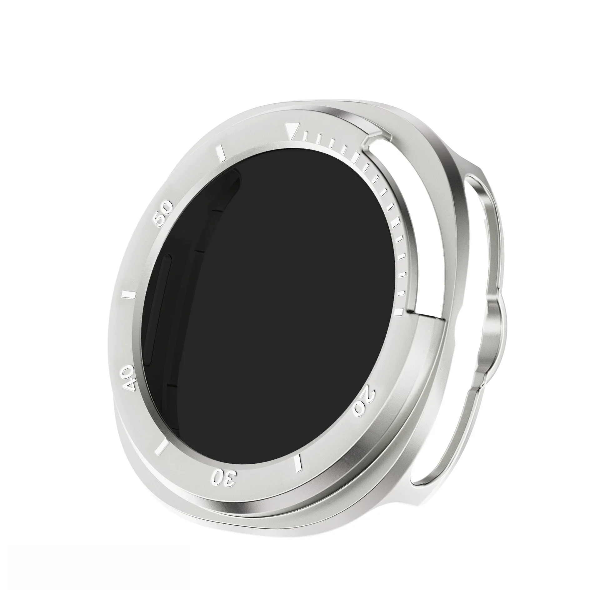 Classic 46mm Watch Case with Peep-Proof Film & Scratch-Resistant Protection