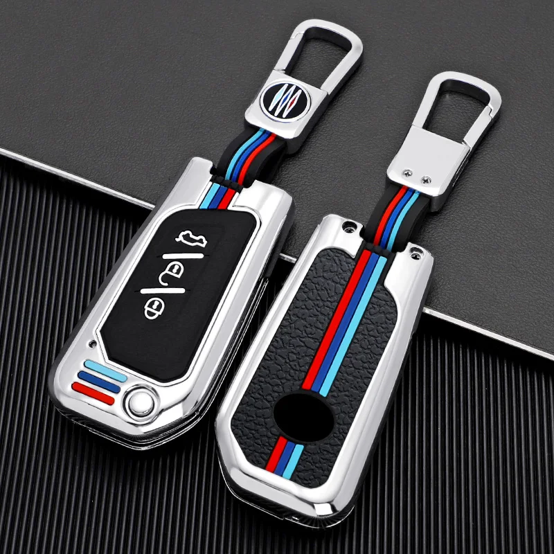Copertura protettiva della manica del supporto della cassa chiave a distanza dell'automobile della lega per Baic Senova X25 X35 X55 X65 D50 per Changhe Q25 Q35 A6 accessori - Sabf962202300473694e75f0b1ee1d6521