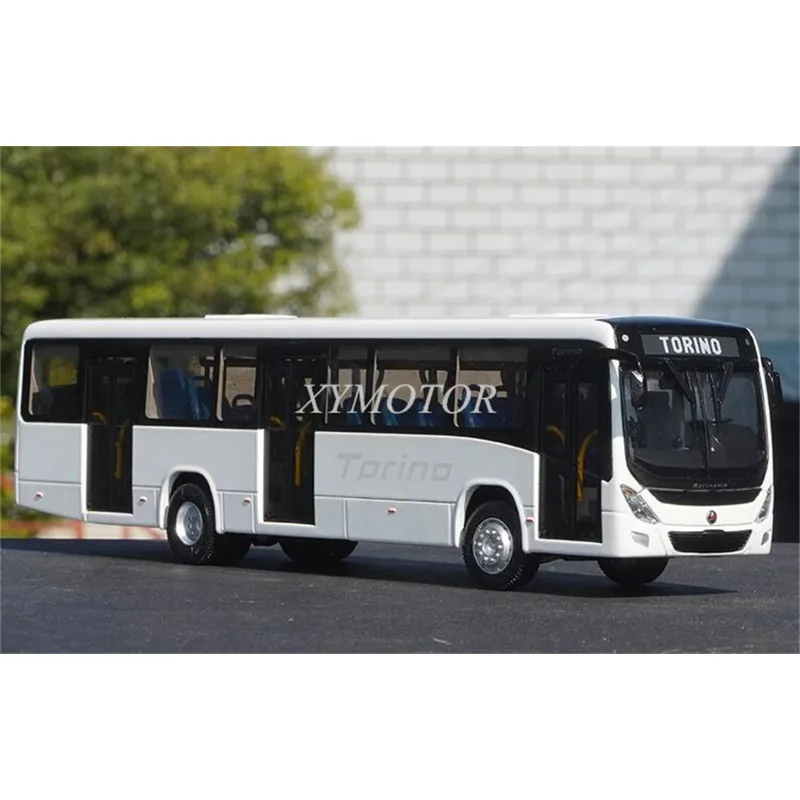 

1/42 For Marcopolo Torino Three door bus Metal Diecast Model Car Bus Boys Birthday Toys Gifts Hobby Display Ornaments Collection