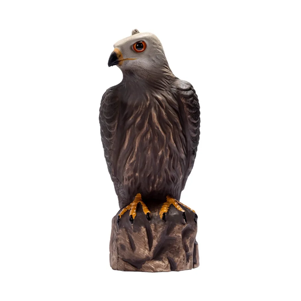 【Best value for money】 Lifelike Garden Eagle Statue Waterproof Realistic Eagle Repellents Statue Resin Crafts Sturdy Falcon Statue Outdoor Courtyard