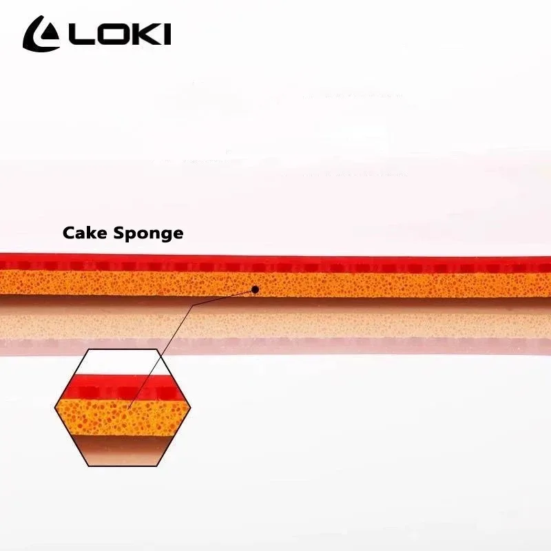Original LOKI RXTON 3 Sticky Table Tennis Rubber Ping Pong Rubber Sponge Table Tenis Cake Sponge Ping Pong Accessories