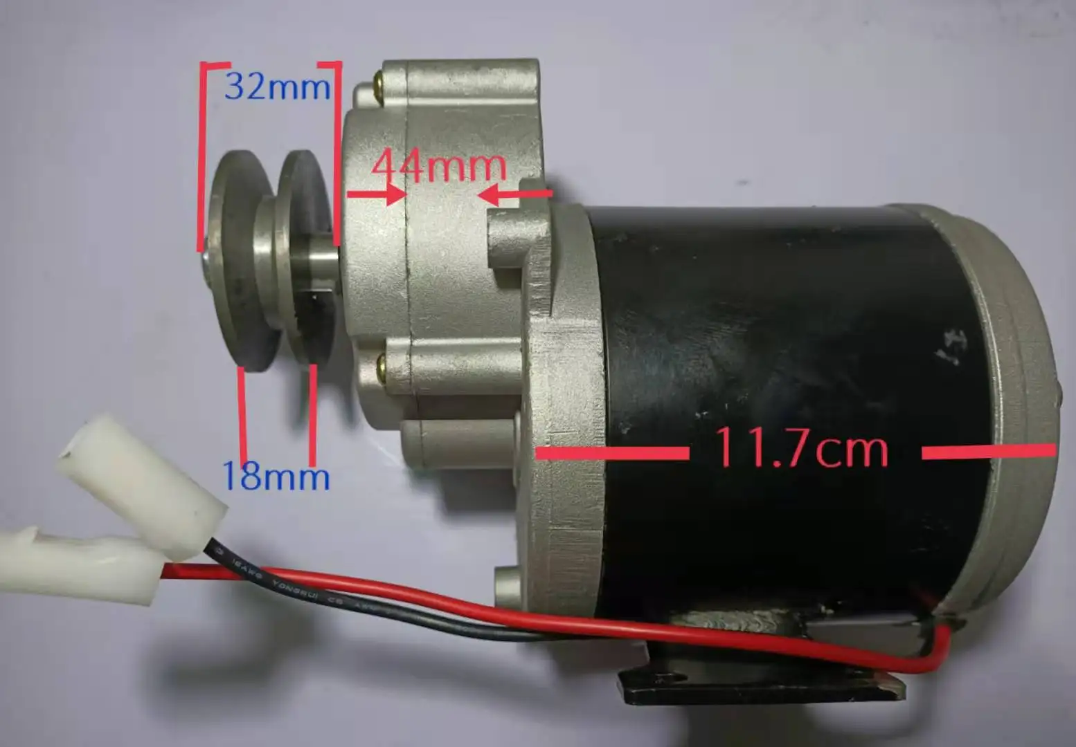 

The Motor 12 V600w180 DianGunZi Dc Motor Pulley Turn Fry Machine