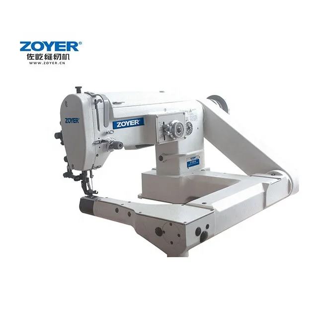 Zy3156 Zoyer Feed-Off-The-Arm Zig-Zag Macchina Da Cucire Industriale Zig Zag Industriale Heavy Duty Zigzag Macchina Da Cucire
