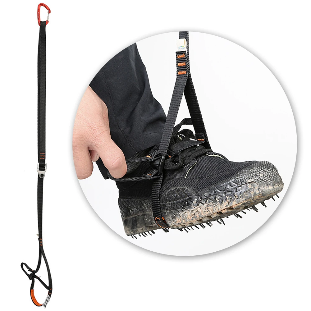 FootLoopAscenderAdjustablebingLanyardLightweightClimbing