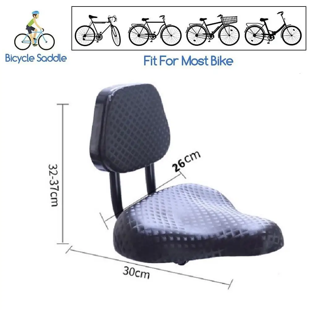 سرج مع مسند للظهر، يتميز بمقاعد مسند ظهر ناعمة ومر...