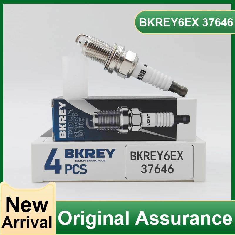First 37646 4/20pcs BKREY6EX 37646 Iridium Spark Plug For NISSAN TOYOTA ISUZU ...