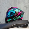 Full Face Racing Helmets Winter Warm Double Visor Motorcycle Helmet Motorbike Sports helmet 2