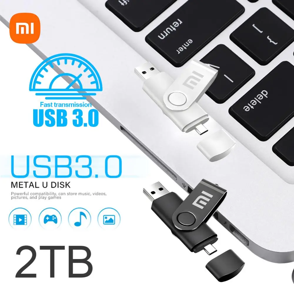 Рисунок 2 - Металлический U-диск Xiaomi 2 в 1