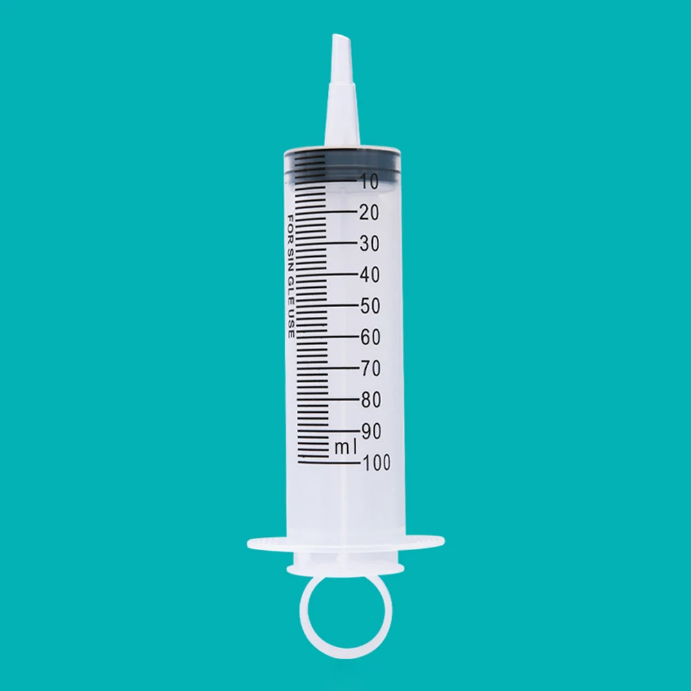 100ml Syringe Glue Filling Feeding Syringe Nutrient Sterile Health Without Needle Watering Refilling for Industrial Hydroponics 3