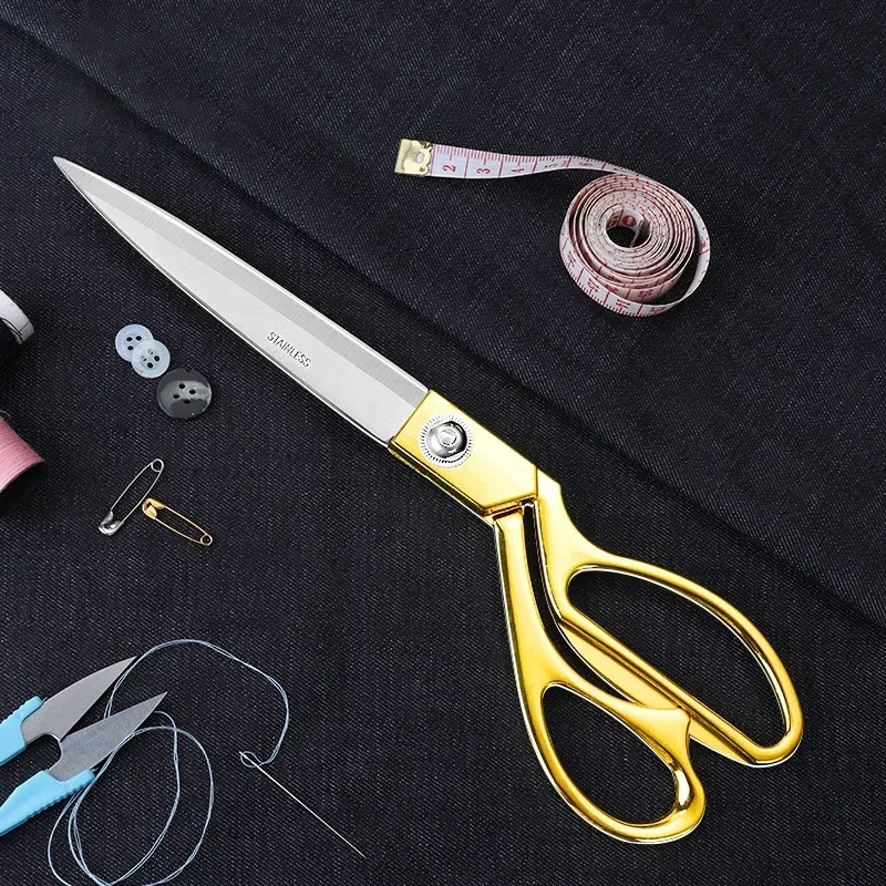 Premium Tailor Scissors Fabric Scissors Sewing Scissors Sharp Scissors  Heavy Duty Scissor Sharp Utility Scissors Aluminium handl - AliExpress