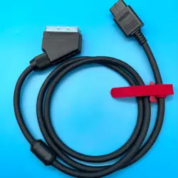Premium Scart RGBS/RGB NTSC Cable - 1.2m Length (High Quality)