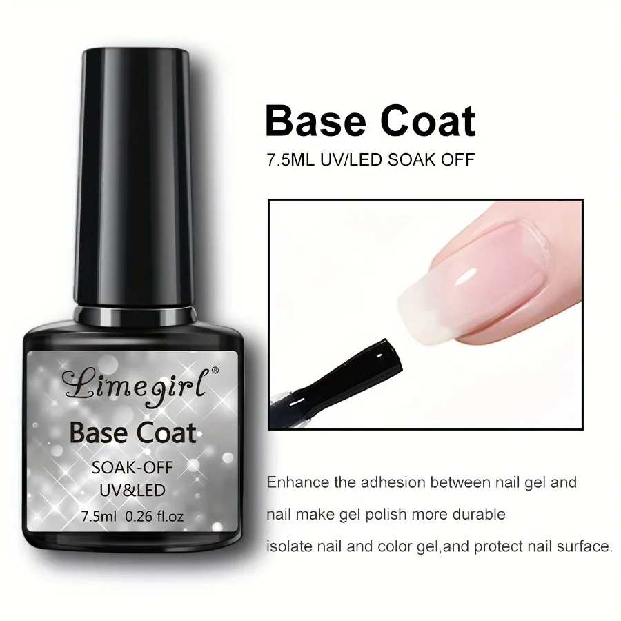 Acrylic Manicure Set Nail Extension Gel Kit Nail Gel with Nail Light Base Gel Top Coat Long Lasting Poly Gel Nail Starter Kit 5