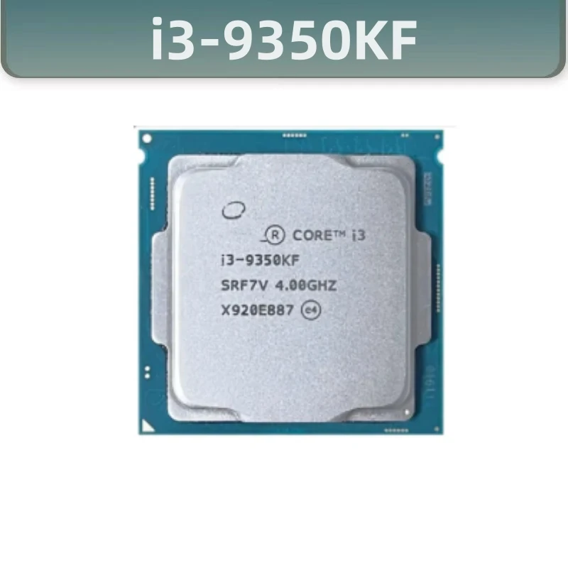 

Core i3-9350KF i3 9350KF 4.0 GHz Quad-Core Quad-Thread CPU 91W 8M ProcessorLGA 1151